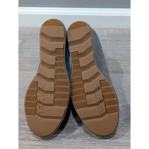 Sorel Women's Evie Bootie Pull-On Gray Ankle Boots for Ladies Quarry/Gum Sz 8.5 - Picture 7 of 16